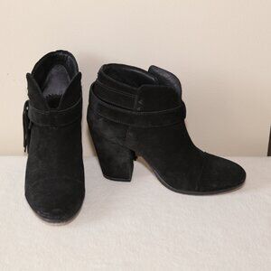 Authentic RAG & BONE MADE IN ITALY SUEDE LEATHER ANKLE BOOTS 6